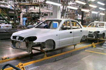 В Украине сократилось производство легковых автомобилей